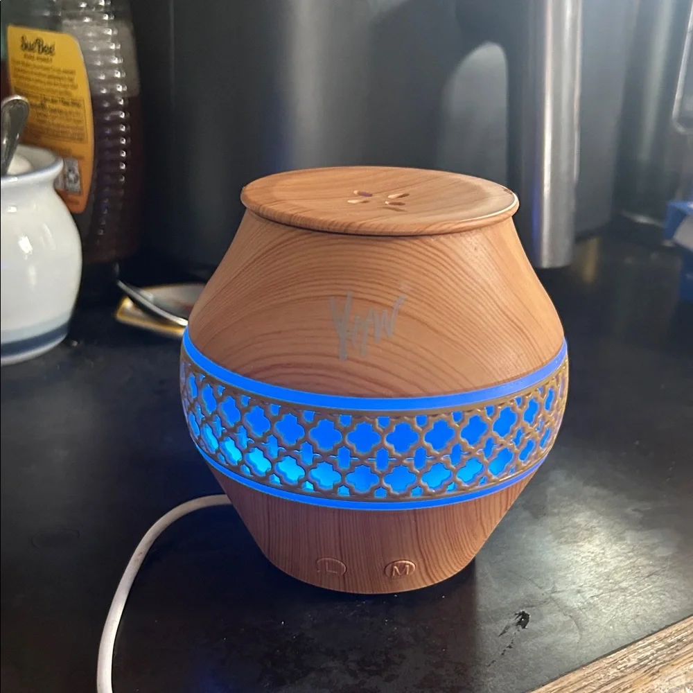 Wood Grain Aroma Diffuser & Essential Oils